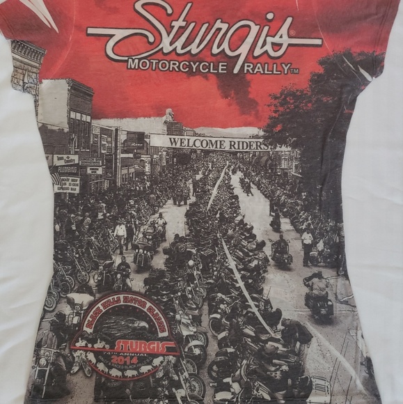 Sturgis Motorcycle Rally Shirt - Picture 3 of 4